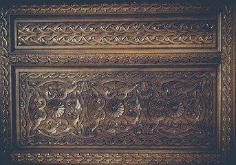 Floral art pattern example of Ottoman time