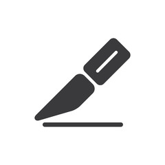 Scalpel vector icon