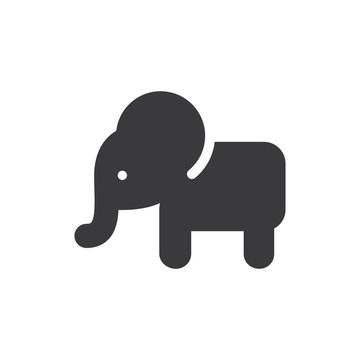 Elephant vector icon