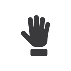 Hand vector icon