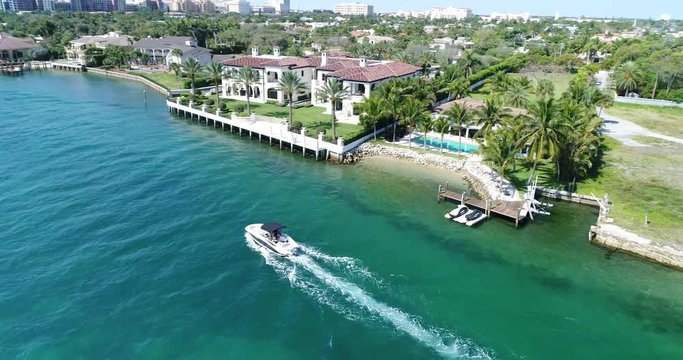 Aerial Footage of Boca Raton, Florida