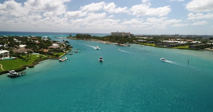 Aerial Footage of Jupiter, Florida
