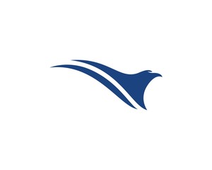 Obraz premium Falcon Eagle Bird Logo Template