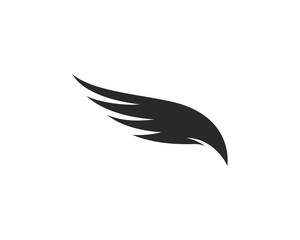Falcon wing Logo Template