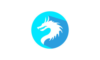 logo app mobile dragon icon