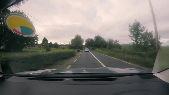 Drive to Fanad Head in Donegal Ireland