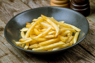 french fries on board