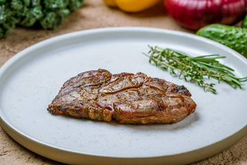 juicy Striploin Steak