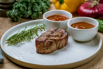 grilled steak filet Mignon