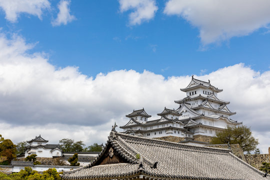 Himeji Castle, a national treasure and a world heritage site
