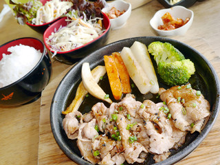 Japanese pork steak