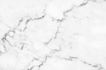 White marble texture and background for design pattern artwork.