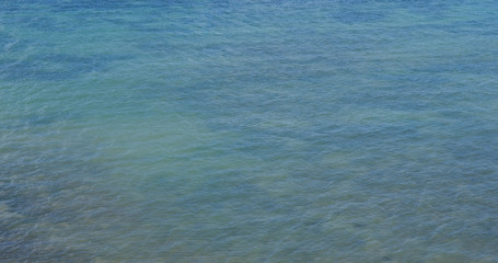 Crystal clear water in ishigaki island