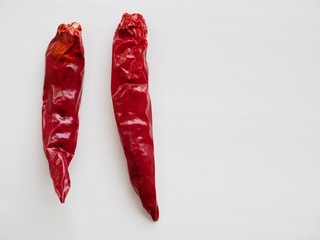 한국의 음식재료 말린고추 