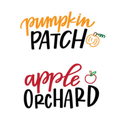 Pumpkin Patch and Apple Orchard