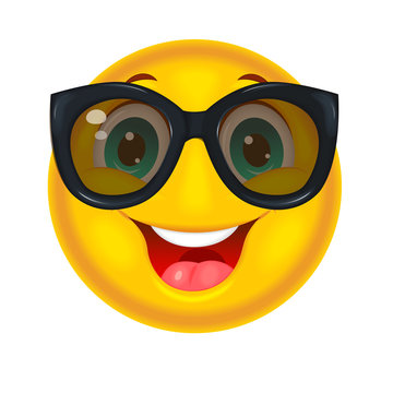 Smiley Face With Glasses Images – Browse 33,412 Stock Photos, Vectors, and  Video | Adobe Stock