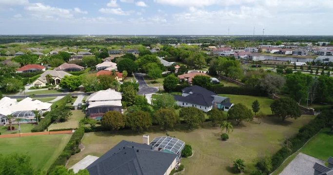 Aerial Footage of the Sand Lake Road Area, Dr. Phillips, Orlando FL
