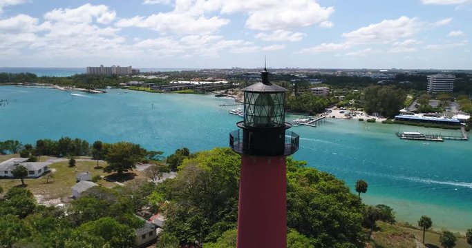 Aerial Footage of Jupiter, Florida