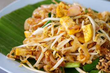 pad thai. signature asian food.