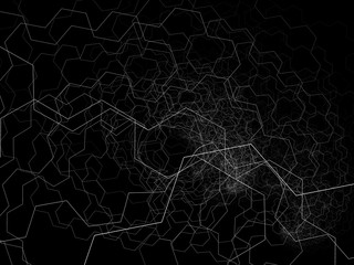 surreal Futuristic digital 3d design art abstract background fractal illustration for meditation and decoration wallpaper