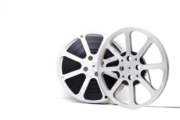 Obraz premium film reel on white background