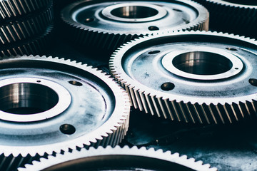 Gear metal wheels