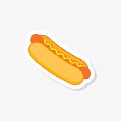 Hot Dog sticker