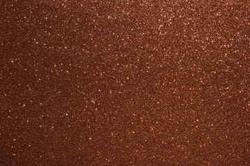 Christmas New Year Valentine Day Brown Glitter background. Holiday abstract texture fabric. Element, flash.