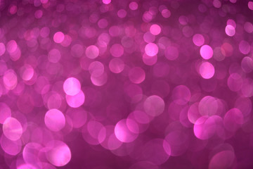 Christmas New Year Valentine Day violet pink Glitter background. Holiday abstract texture fabric. Element, flash.