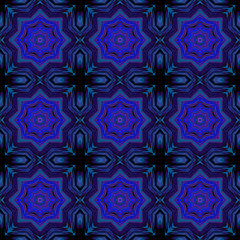 Seamless background pattern with a variety of multicolored lines.