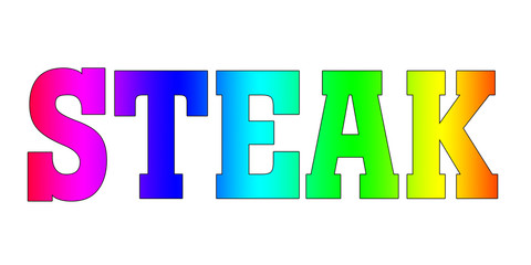 steak Rainbow logo 