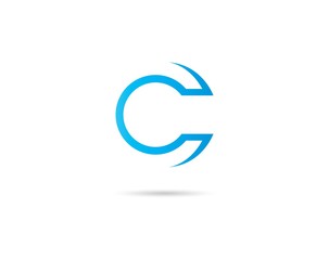 C Letter Logo Template vector icon design