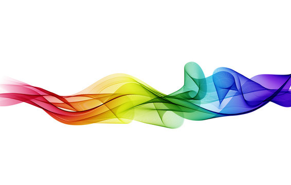 Abstract colorful vector background, color flow wave for design brochure, website, flyer.