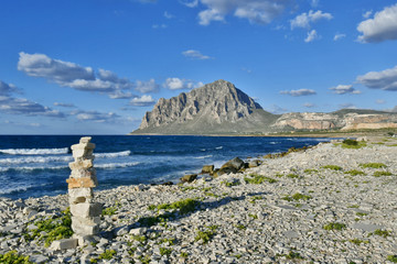 Il monte Cofano in Sicilia