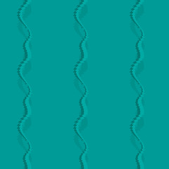 Fototapeta premium Seamless pattern background with multi-colored wavy lines.