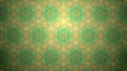 Background with a colorful, diverse cyclic pattern.