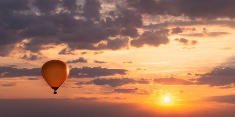 romantische ballonreise