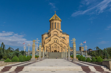 Tbilisi, Georgia - more than 80% of georgians are listed as orthodox catholic, and Tbilisi displays...