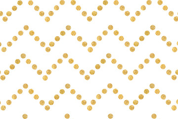 Zigzag pattern paper cut background - isolated