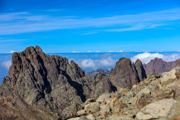 Berge Berggipfel auf Korsika