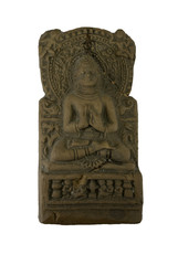 Fototapeta na wymiar Buddha statue isolated on white