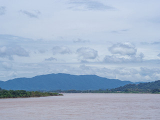 Obraz na płótnie Canvas Mekong River in Chiang Sean. Thailand.