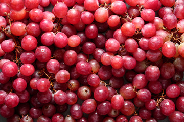 Ripe sweet grapes as background