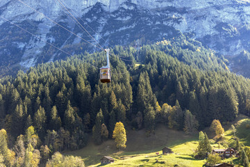Skilift in der Schweiz bei Grindelwald