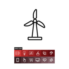 Ecology warming recycling vector icon