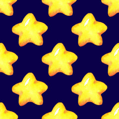 Cartoon yellow stars