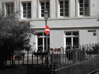 Verkehrsschild - Verbot der Einfahrt - Nr. 267