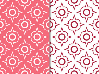 seamless geometric abstract pattern