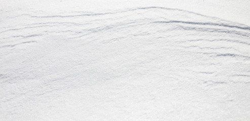 Nature Winter background With Beautiful pattern on snow