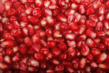 berries of pomegranate background